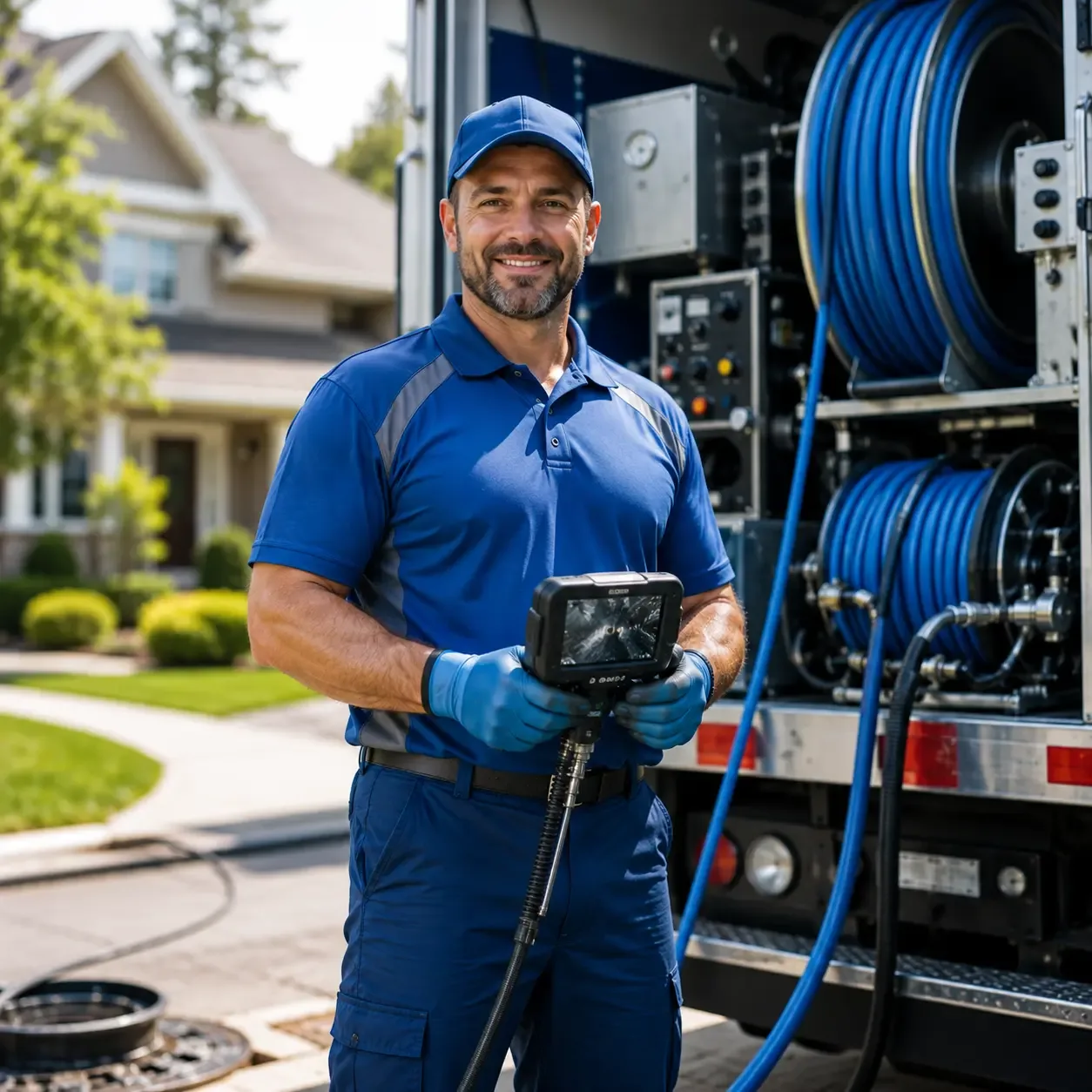 Local outdoor drain cleaning specialists in Woodstock, GA
